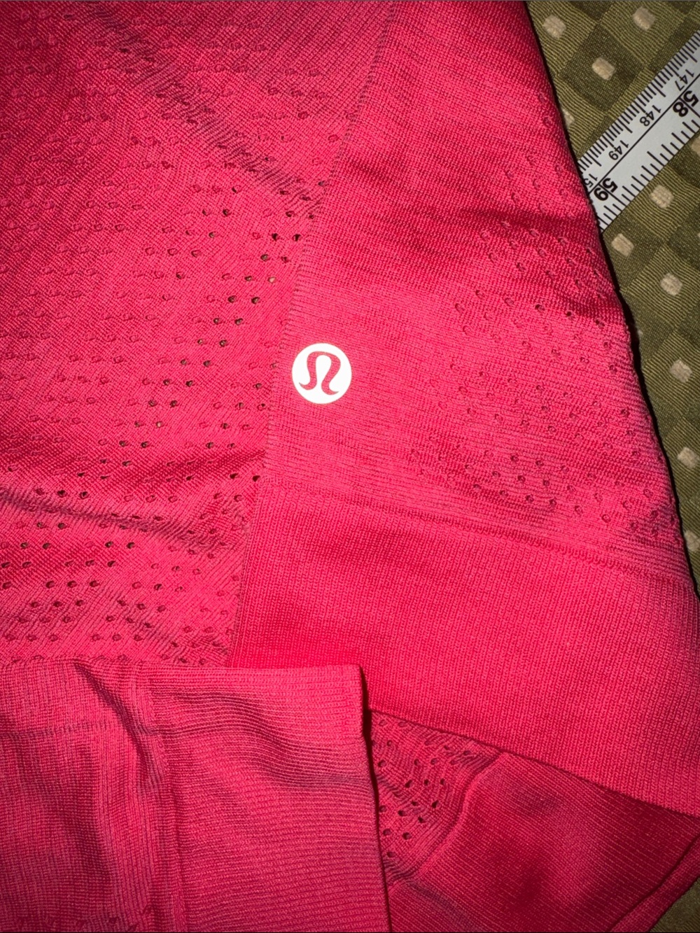 Lululemon like new,  vented athletic top.
